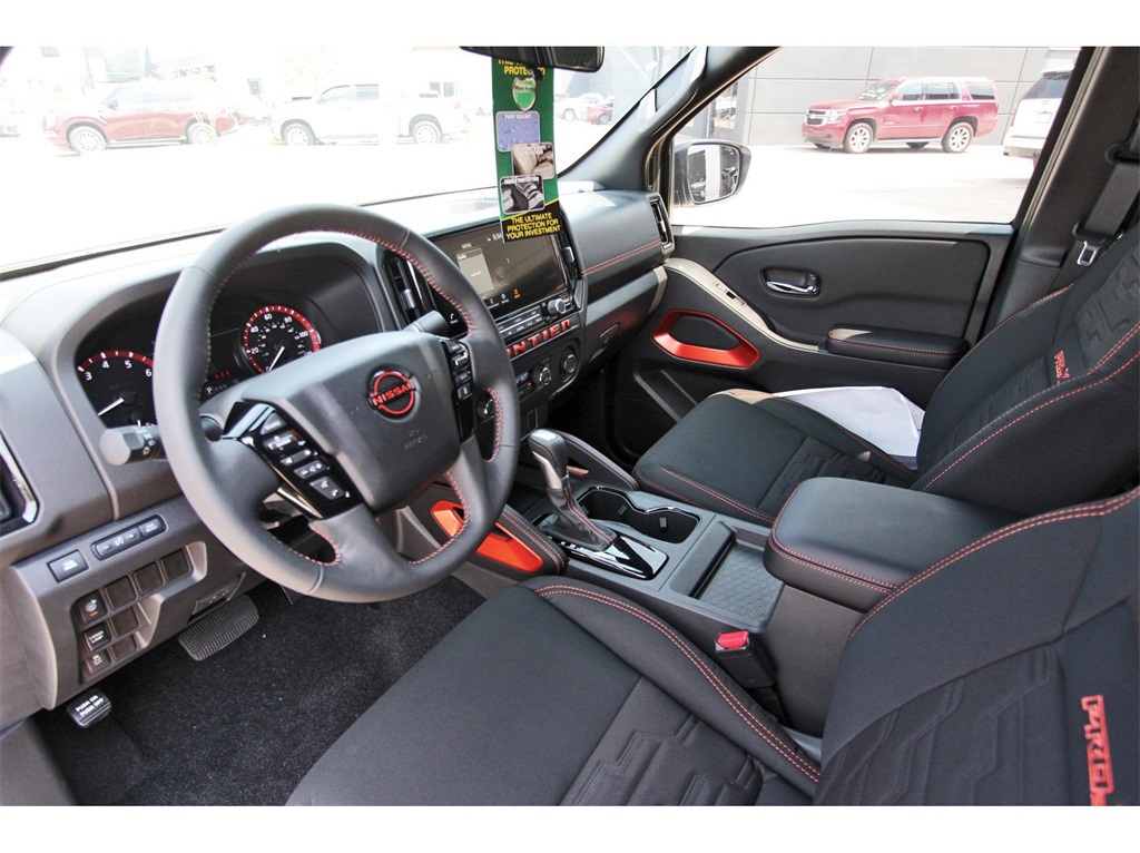 2025 Nissan Frontier PRO-X Orange at Bravo Nissan