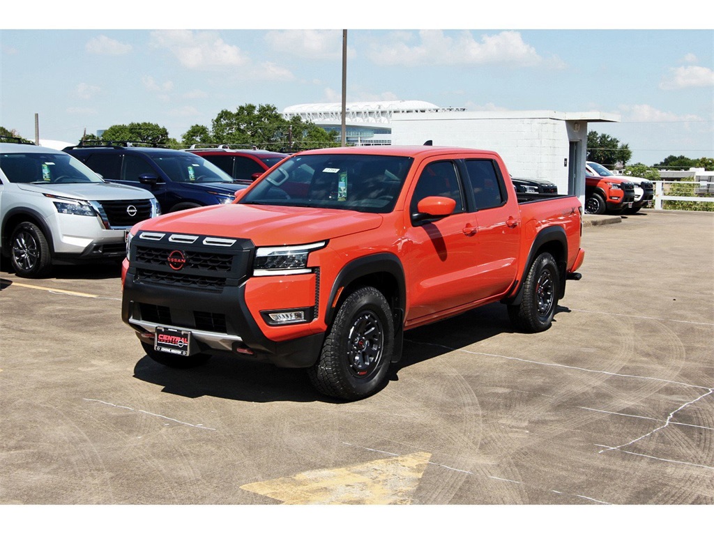 2025 Nissan Frontier PRO-X Orange at Bravo Nissan