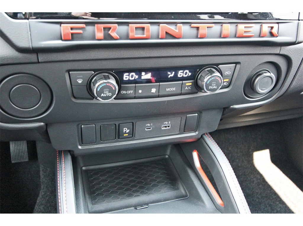 2025 Nissan Frontier PRO-X Orange at Bravo Nissan