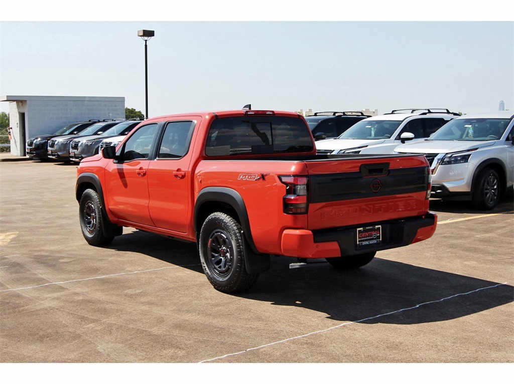 2025 Nissan Frontier PRO-X Orange at Bravo Nissan