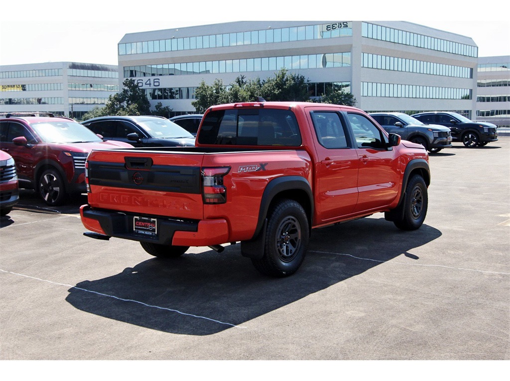 2025 Nissan Frontier PRO-X Orange at Bravo Nissan