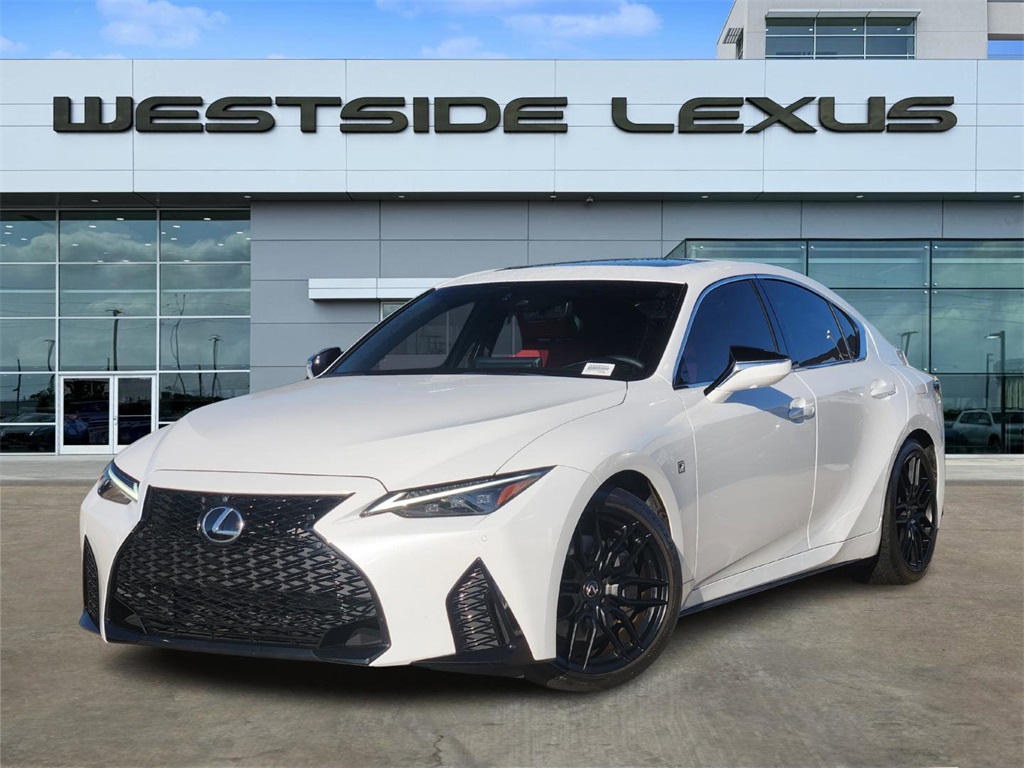 2023 Lexus IS 350 F SPORT White at Westside Lexus