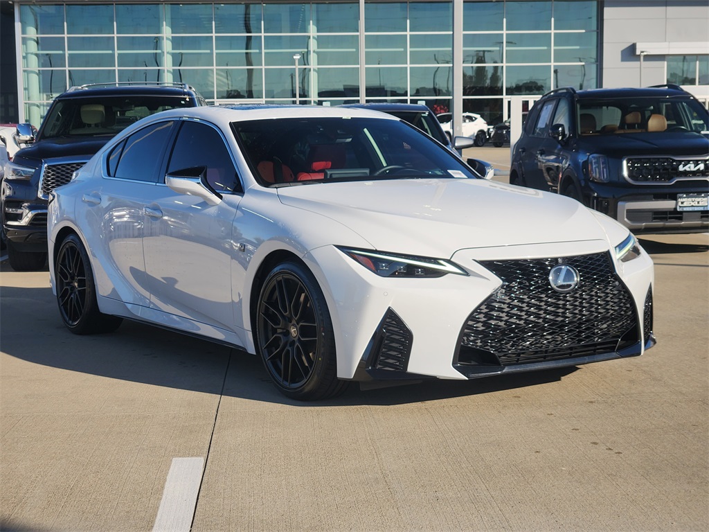 2023 Lexus IS 350 F SPORT White at Westside Lexus