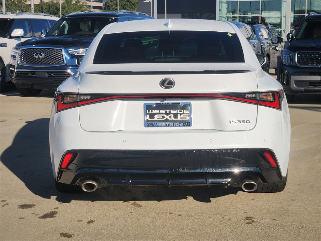 2023 Lexus IS 350 F SPORT White at Westside Lexus