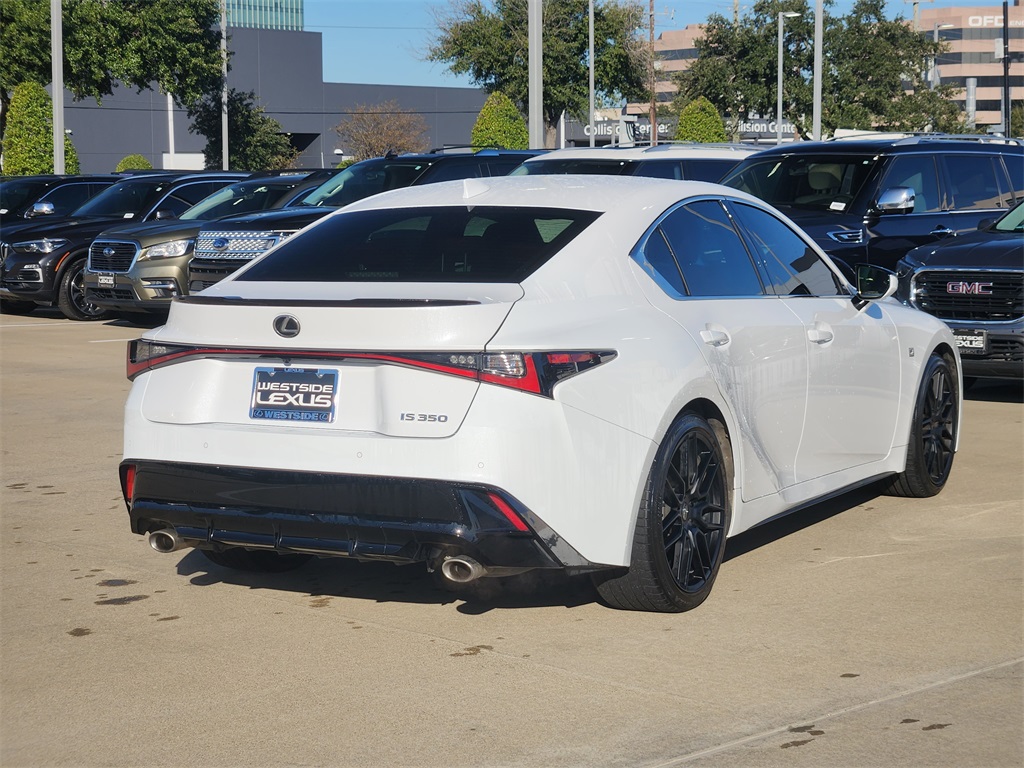 2023 Lexus IS 350 F SPORT White at Westside Lexus