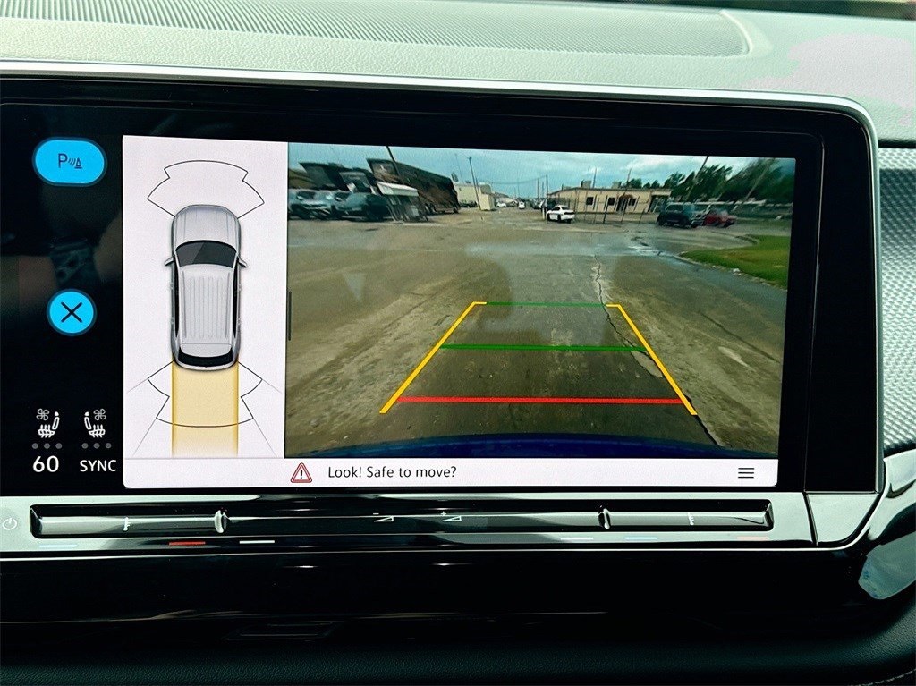 2024 Volkswagen Atlas Cross Sport 2.0T SEL R-Line Blue at DeMontrond Automotive Group