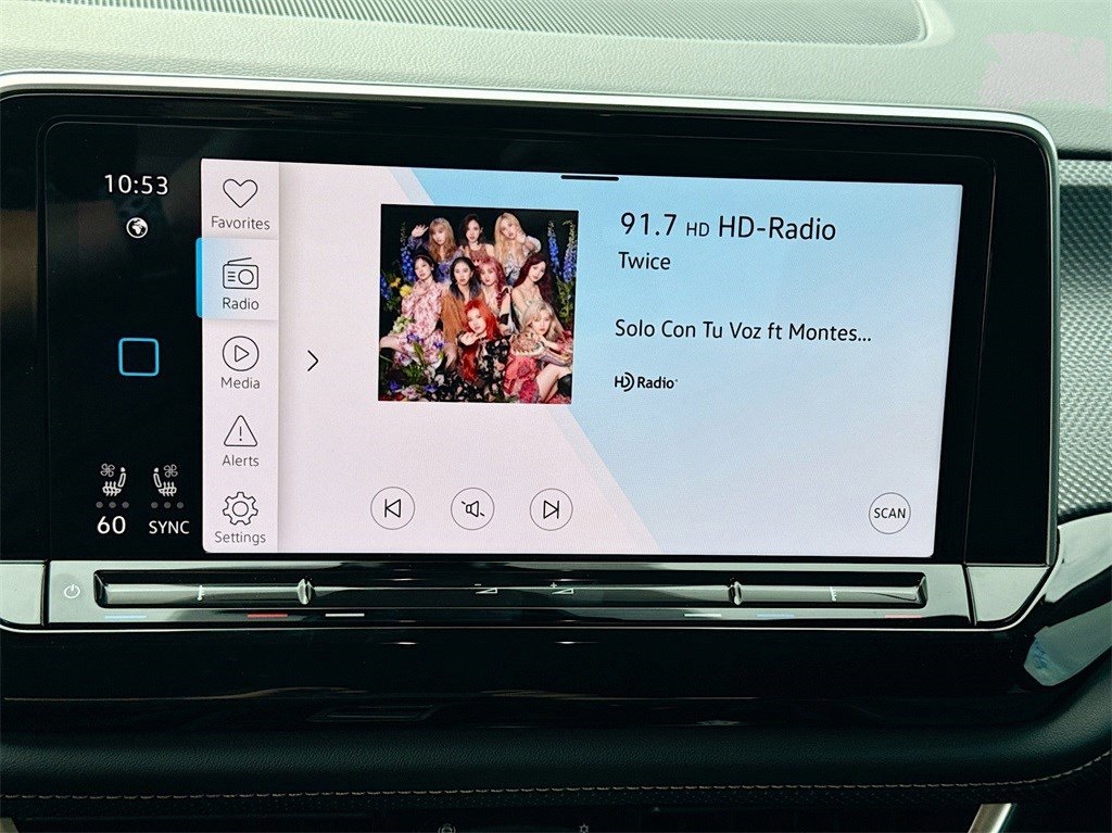 2024 Volkswagen Atlas Cross Sport 2.0T SEL R-Line Blue at DeMontrond Automotive Group