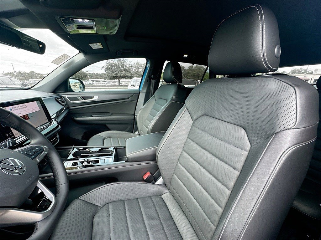 2024 Volkswagen Atlas Cross Sport 2.0T SEL R-Line Blue at DeMontrond Automotive Group