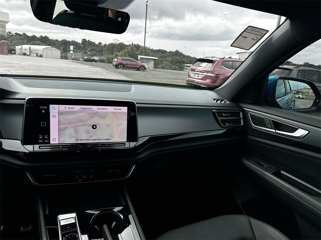 2024 Volkswagen Atlas Cross Sport 2.0T SEL R-Line Blue at DeMontrond Automotive Group