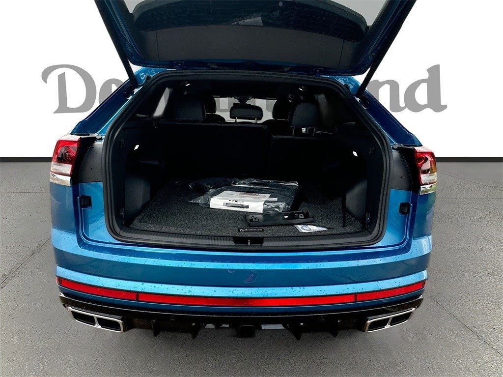 2024 Volkswagen Atlas Cross Sport 2.0T SEL R-Line Blue at DeMontrond Automotive Group