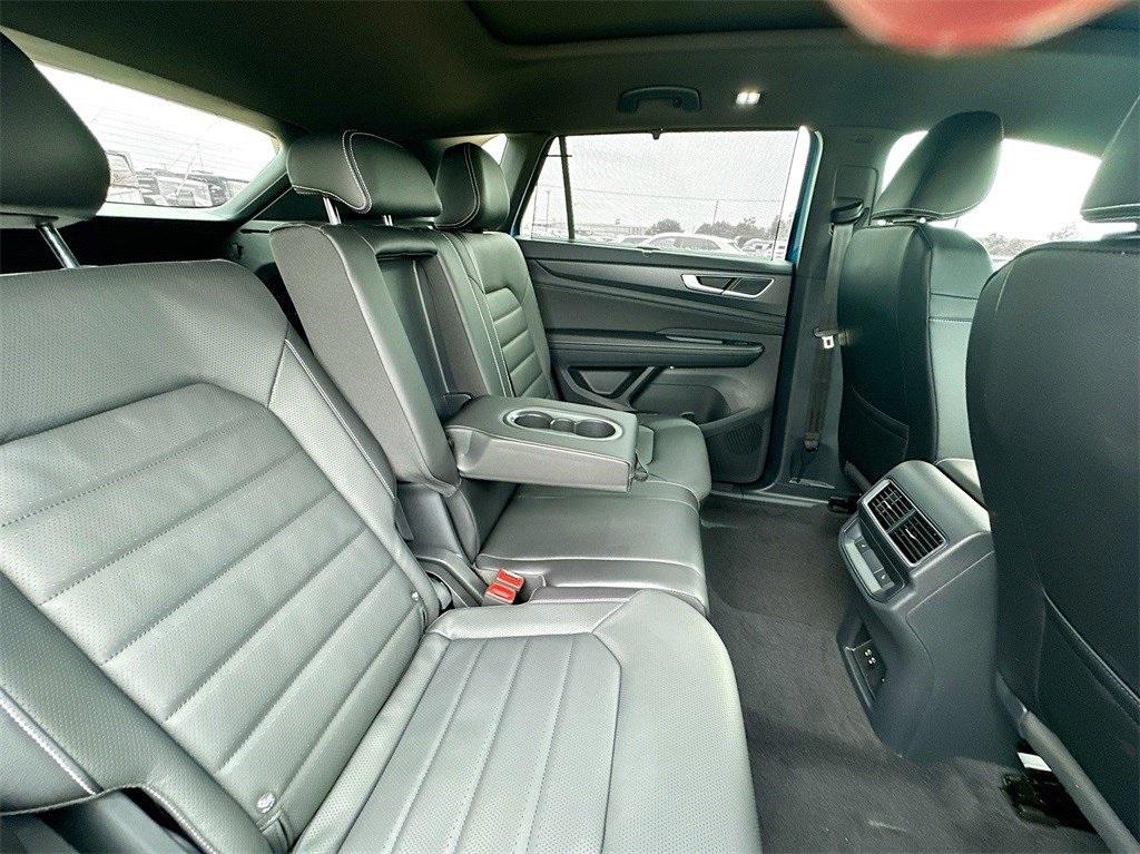 2024 Volkswagen Atlas Cross Sport 2.0T SEL R-Line Blue at DeMontrond Automotive Group