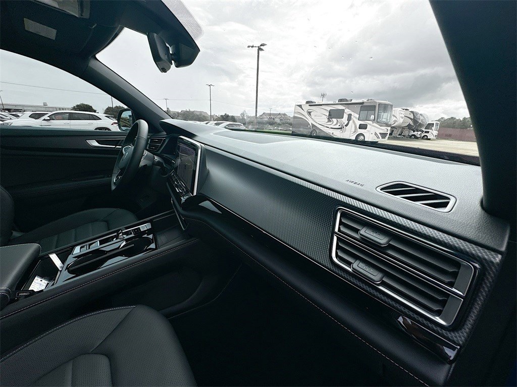 2024 Volkswagen Atlas Cross Sport 2.0T SEL R-Line Blue at DeMontrond Automotive Group