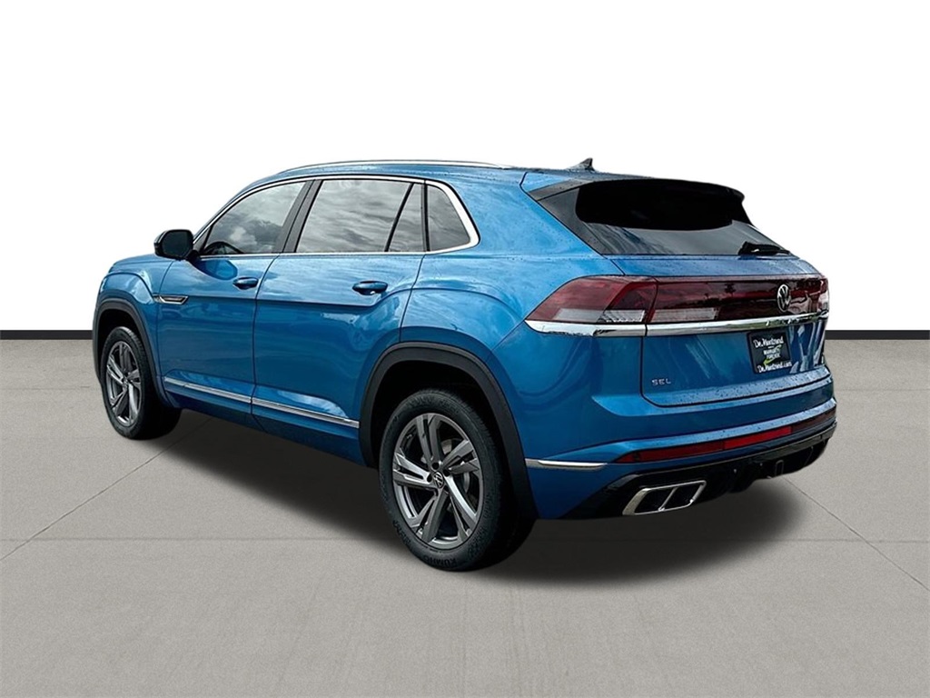 2024 Volkswagen Atlas Cross Sport 2.0T SEL R-Line Blue at DeMontrond Automotive Group