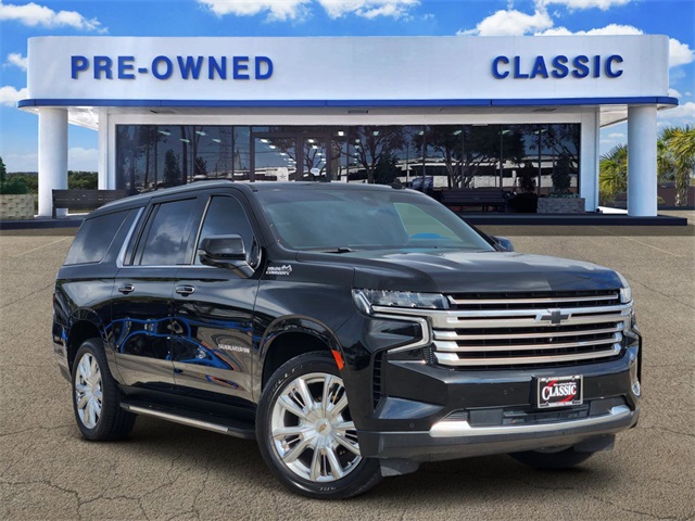 2021 Chevrolet Suburban High Country Black at Classic Elite Chevrolet Sugar Land