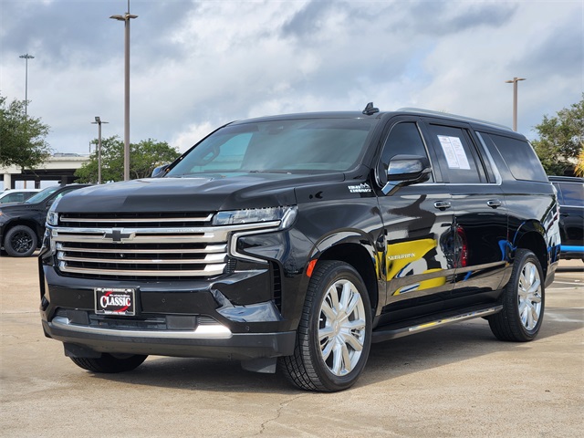 2021 Chevrolet Suburban High Country Black at Classic Elite Chevrolet Sugar Land