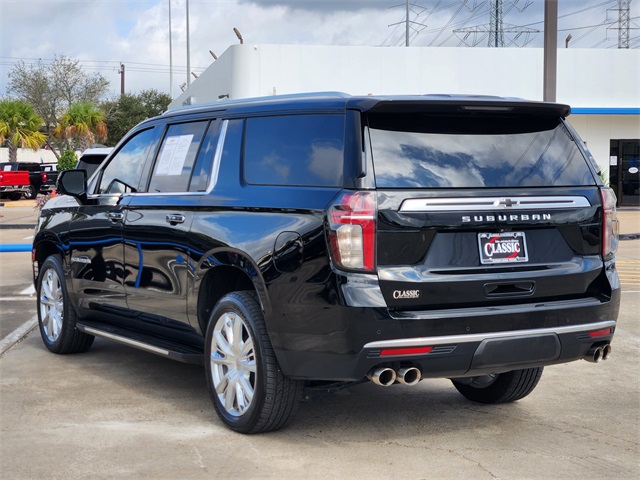 2021 Chevrolet Suburban High Country Black at Classic Elite Chevrolet Sugar Land