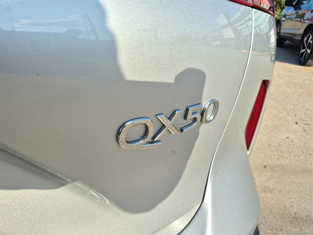 2021 INFINITI QX50 Autograph Silver at Gullo Toyota