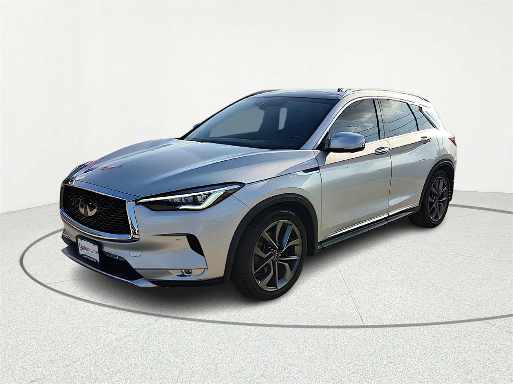 2021 INFINITI QX50 Autograph Silver at Gullo Toyota