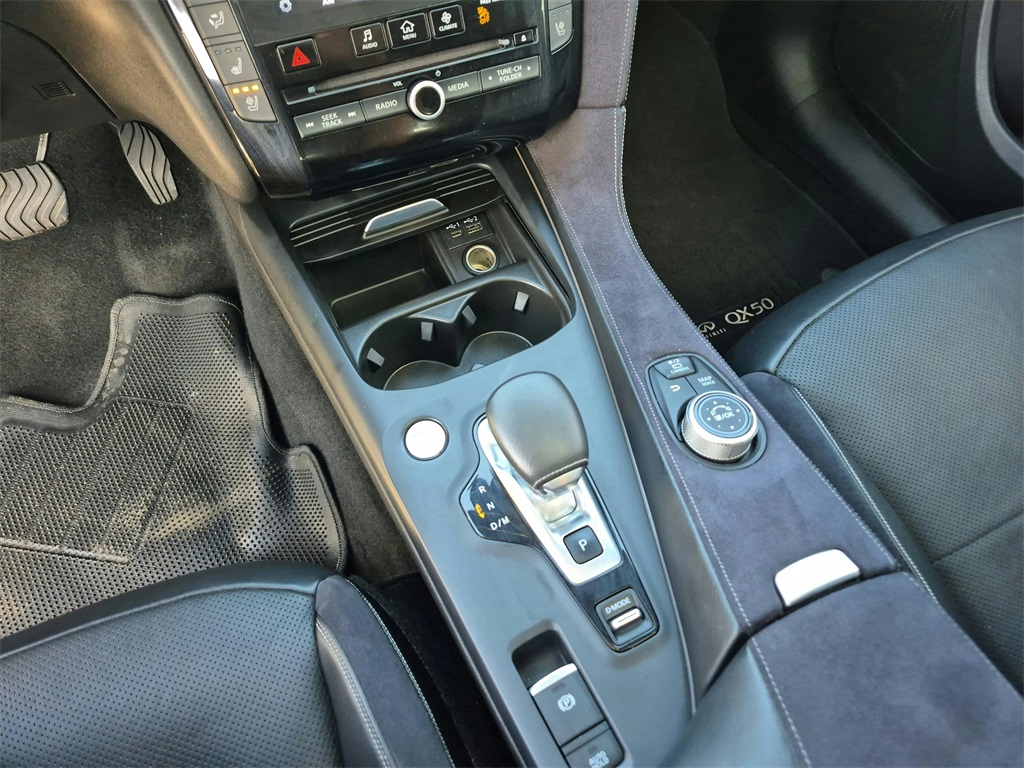 2021 INFINITI QX50 Autograph Silver at Gullo Toyota