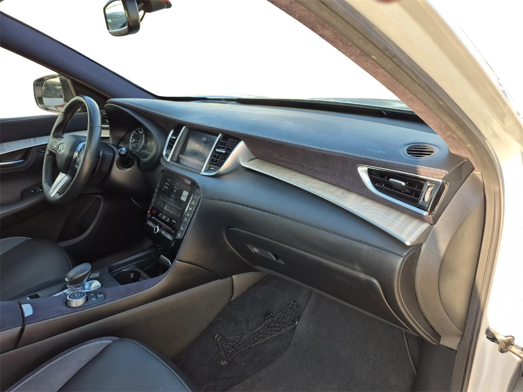 2021 INFINITI QX50 Autograph Silver at Gullo Toyota