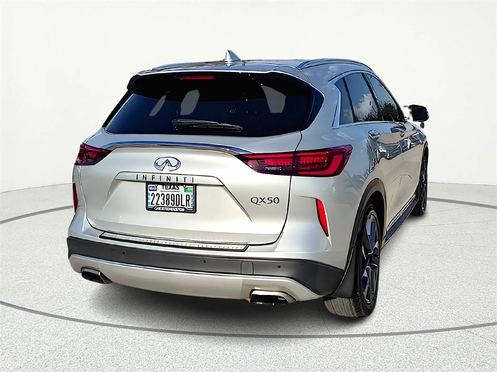 2021 INFINITI QX50 Autograph Silver at Gullo Toyota