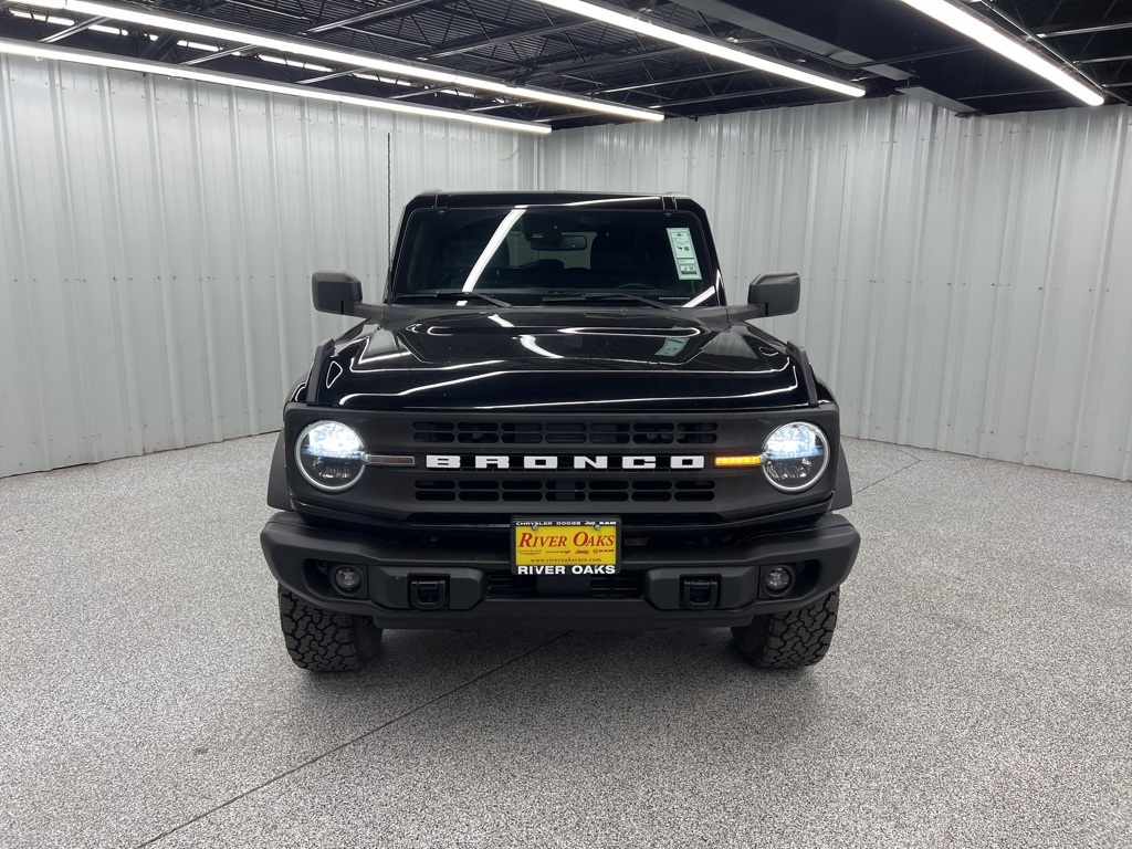 2022 Ford Bronco Black Diamond Black at Don McGill Toyota