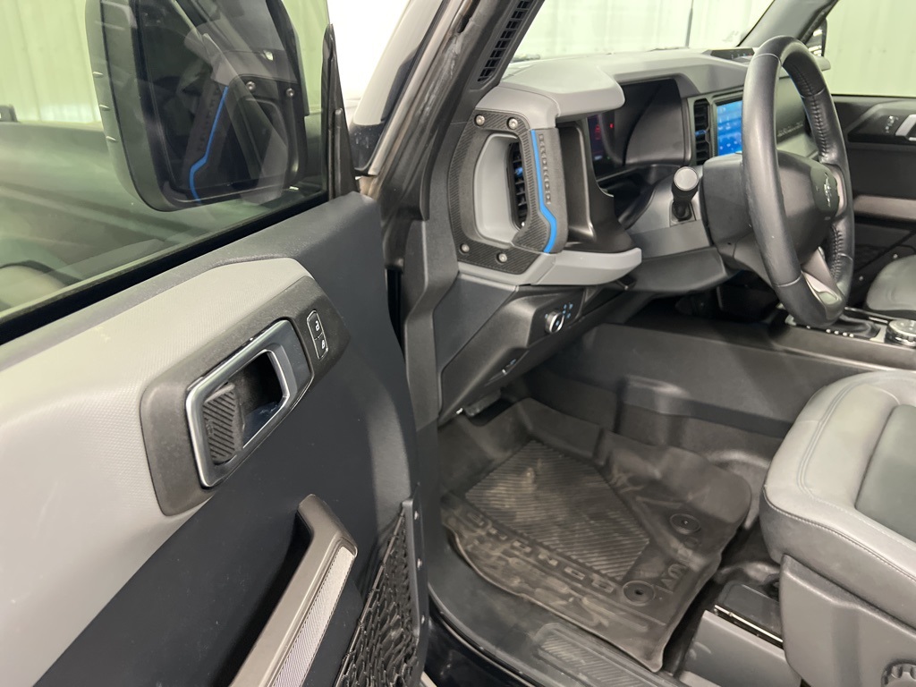 2022 Ford Bronco Black Diamond Black at Don McGill Toyota