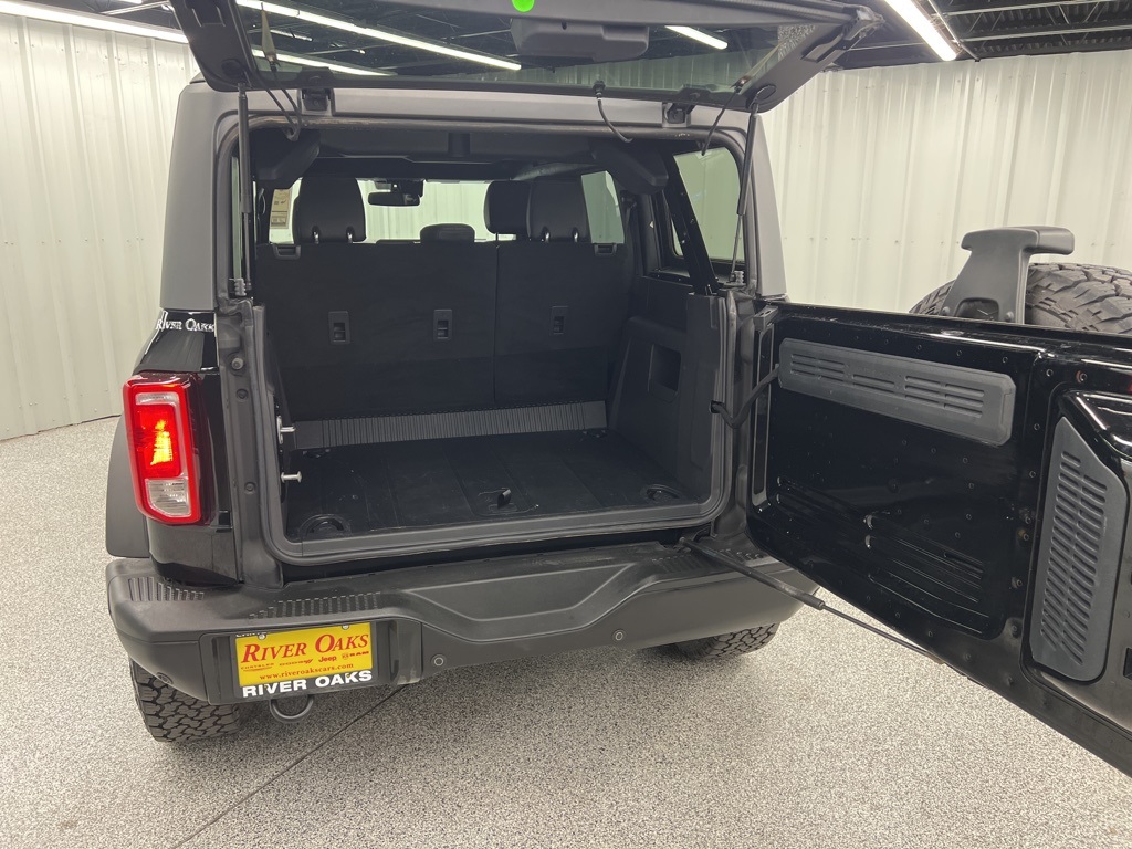 2022 Ford Bronco Black Diamond Black at Don McGill Toyota
