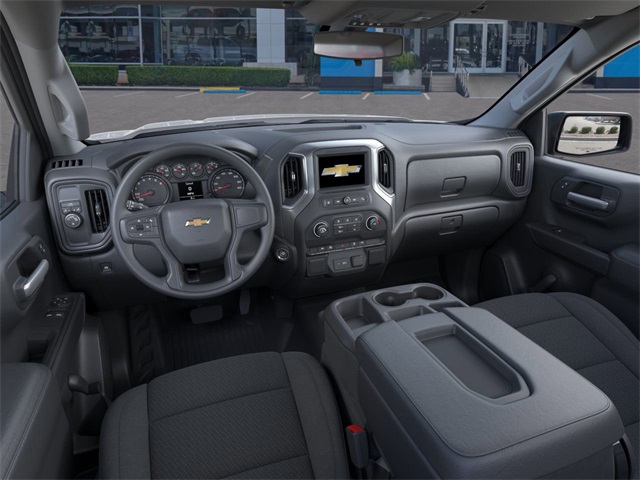 2025 Chevrolet Silverado 1500 WT White at Monument Chevrolet