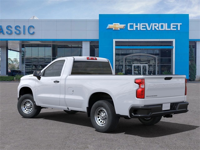 2025 Chevrolet Silverado 1500 WT White at Monument Chevrolet
