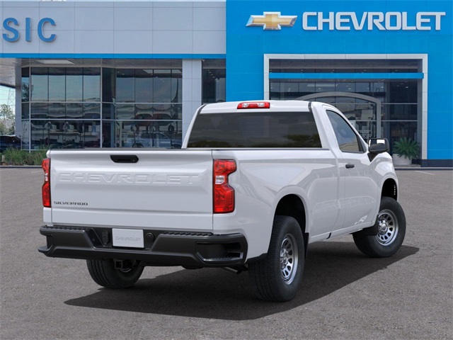 2025 Chevrolet Silverado 1500 WT White at Monument Chevrolet