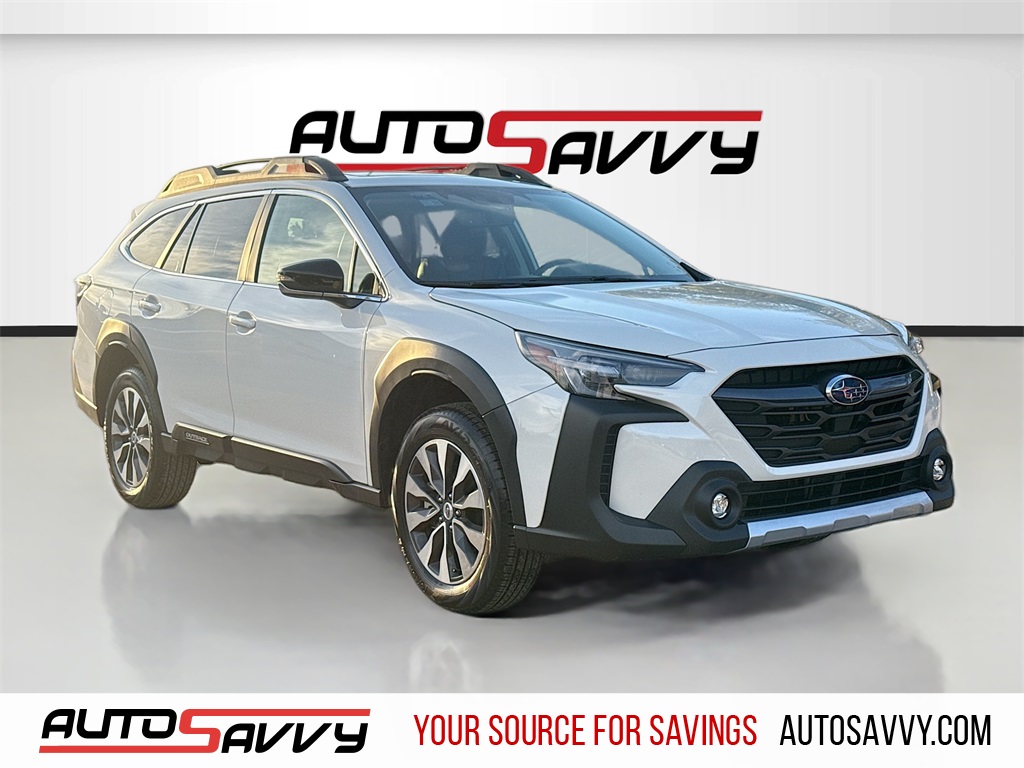 2025 Subaru Outback Limited White at Classic Elite Chevrolet Sugar Land
