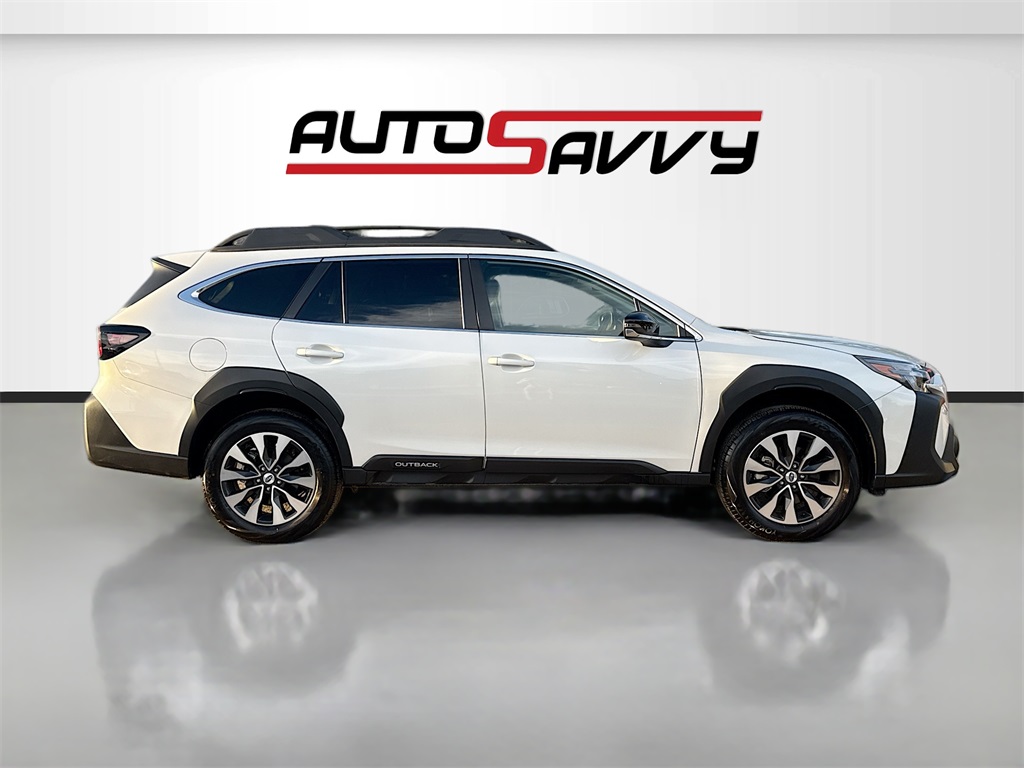 2025 Subaru Outback Limited White at Classic Elite Chevrolet Sugar Land