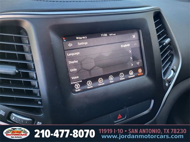 Used Car 2019 Jeep Cherokee  Latitude For Sale Under $15,000 In San Antonio, Texas