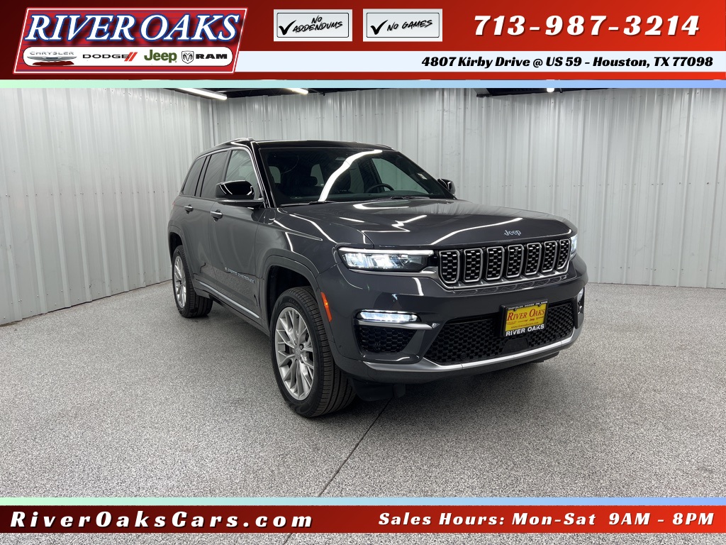 2023 Jeep Grand Cherokee Summit 4xe Gray at Victoria Chrysler Dodge Jeep Ram