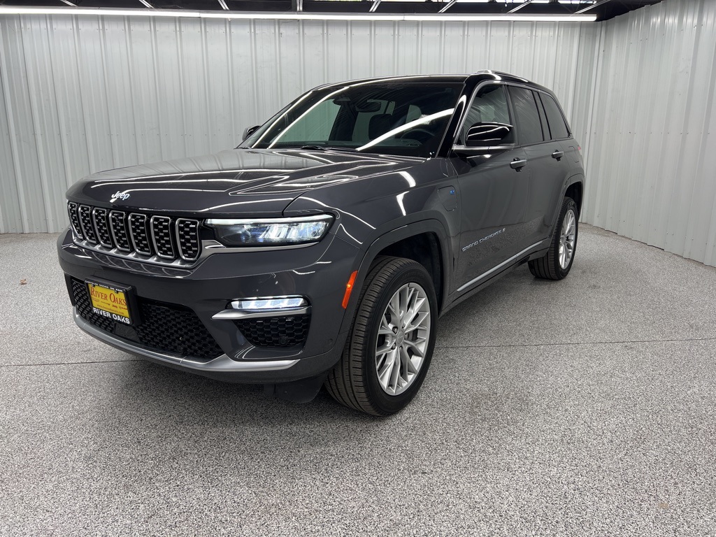2023 Jeep Grand Cherokee Summit 4xe Gray at Victoria Chrysler Dodge Jeep Ram
