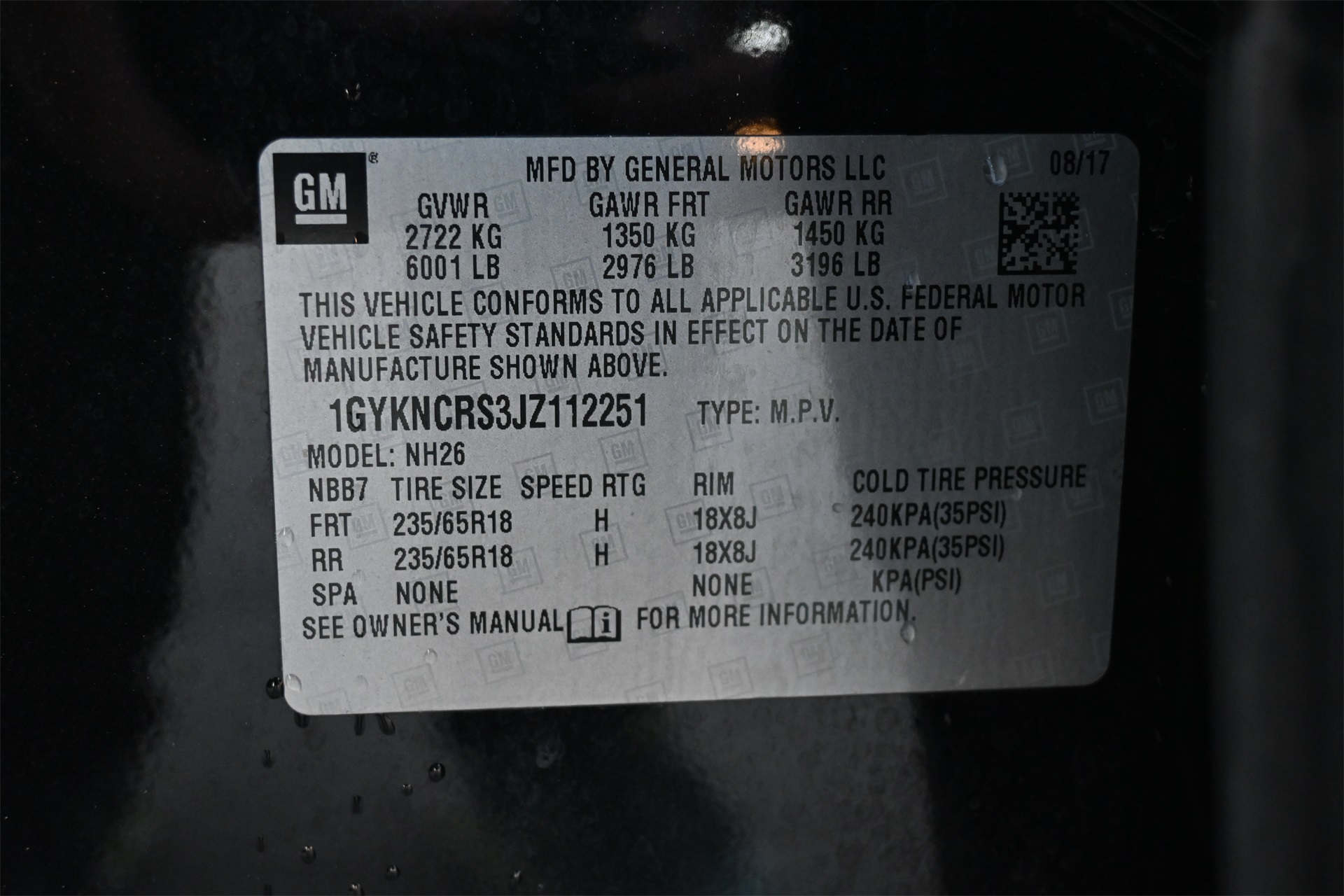 2018 Cadillac XT5 Luxury Black at Durrett Motor Company