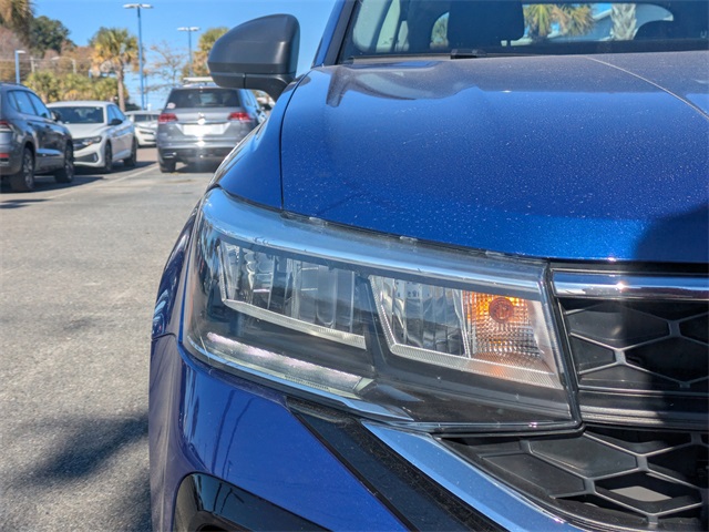 2024 Volkswagen Taos 1.5T S Blue at Stokes Volkswagen