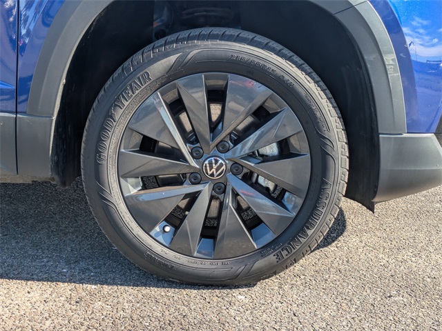 2024 Volkswagen Taos 1.5T S Blue at Stokes Volkswagen