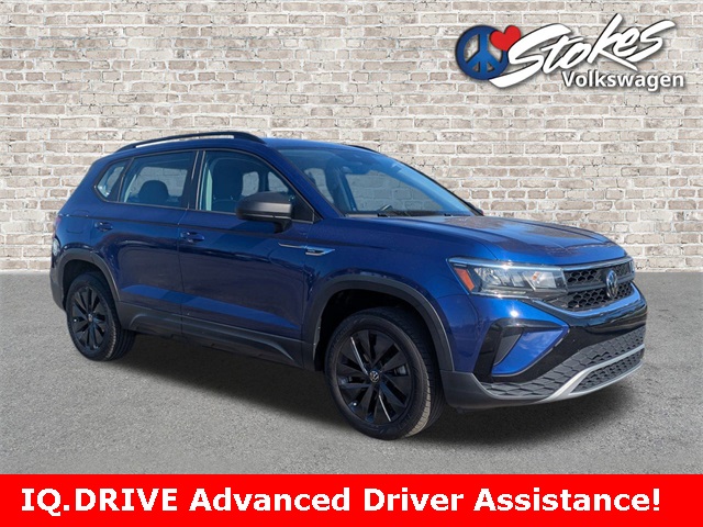 2024 Volkswagen Taos 1.5T S Blue at Stokes Volkswagen