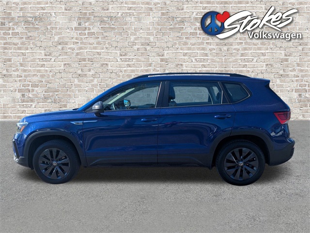 2024 Volkswagen Taos 1.5T S Blue at Stokes Volkswagen