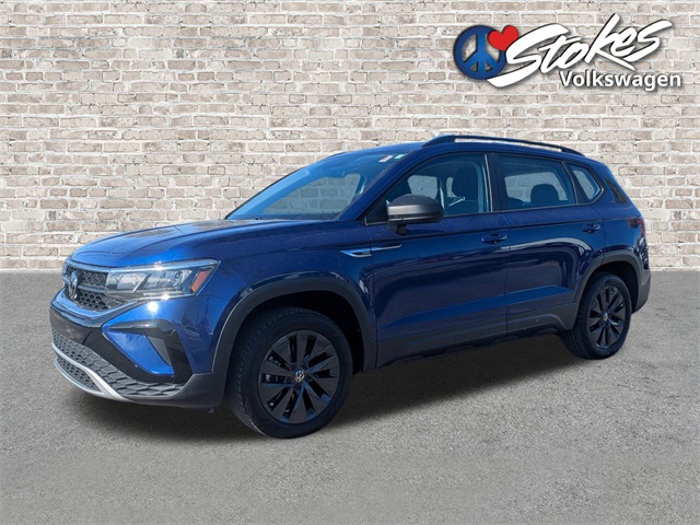 2024 Volkswagen Taos 1.5T S Blue at Stokes Volkswagen