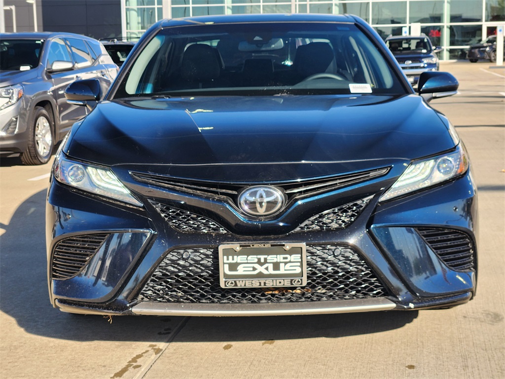 2018 Toyota Camry XSE Blue at AutoSavvy Houston Southwest