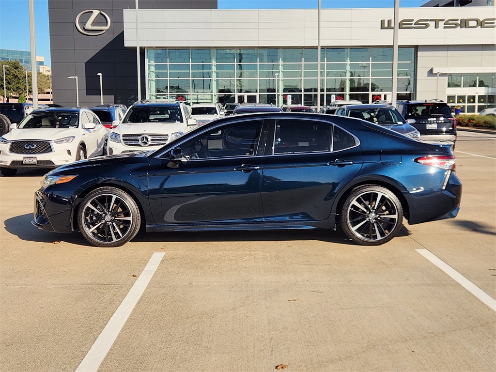2018 Toyota Camry XSE Blue at AutoSavvy Houston Southwest