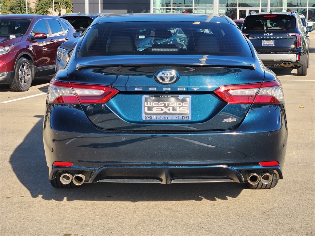 2018 Toyota Camry XSE Blue at AutoSavvy Houston Southwest
