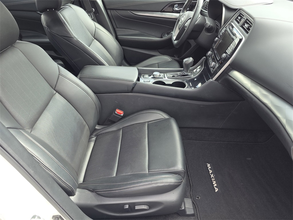 2023 Nissan Maxima SV White at Big Star Chrysler Jeep Dodge Ram 