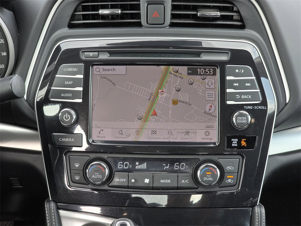 2023 Nissan Maxima SV White at Big Star Chrysler Jeep Dodge Ram 