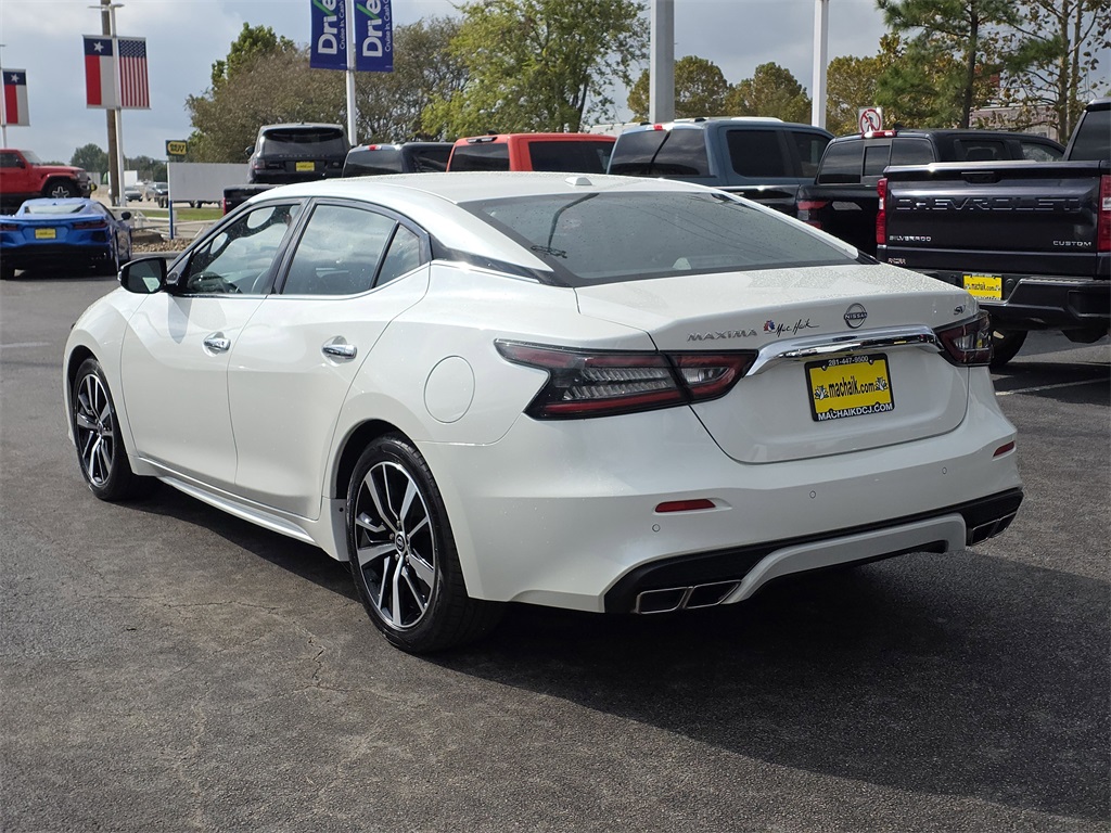 2023 Nissan Maxima SV White at Big Star Chrysler Jeep Dodge Ram 
