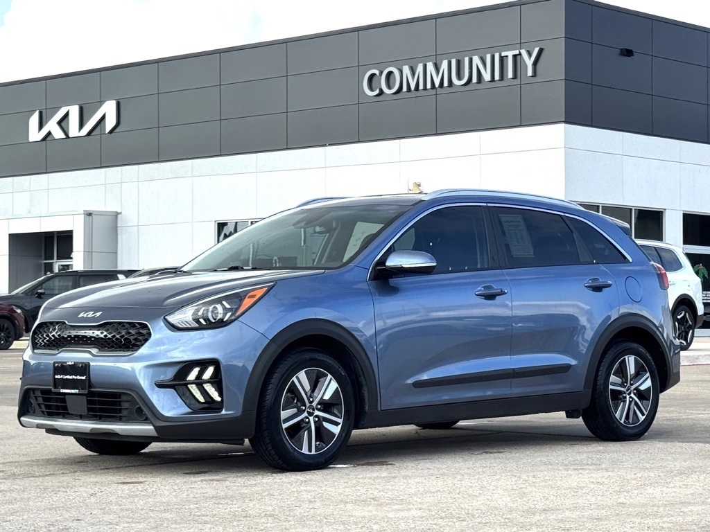 2022 Kia Niro EX Premium Blue at Bayway Chrysler Dodge Jeep Ram
