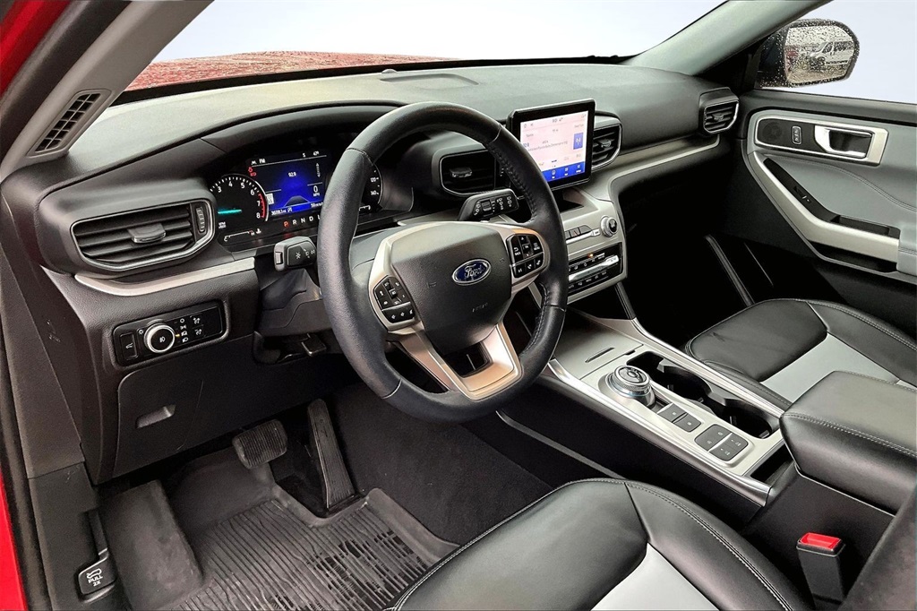 2023 Ford Explorer XLT Red at Community Honda